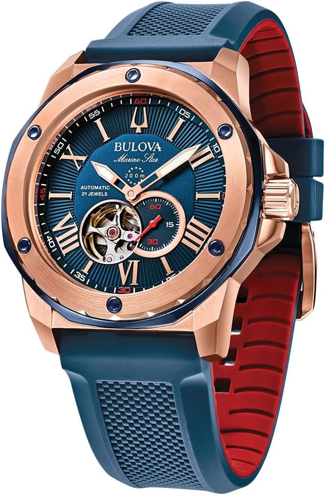 Bulova Marine Star Automatic Men’s Watch 98A227
