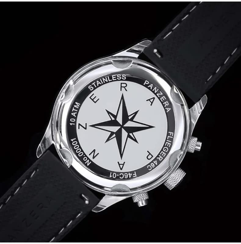 Flieger 46C Men’s Pilot Quartz Watch