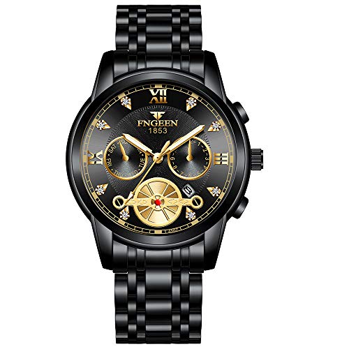 Luxury Men's Stainless Steel Watch
