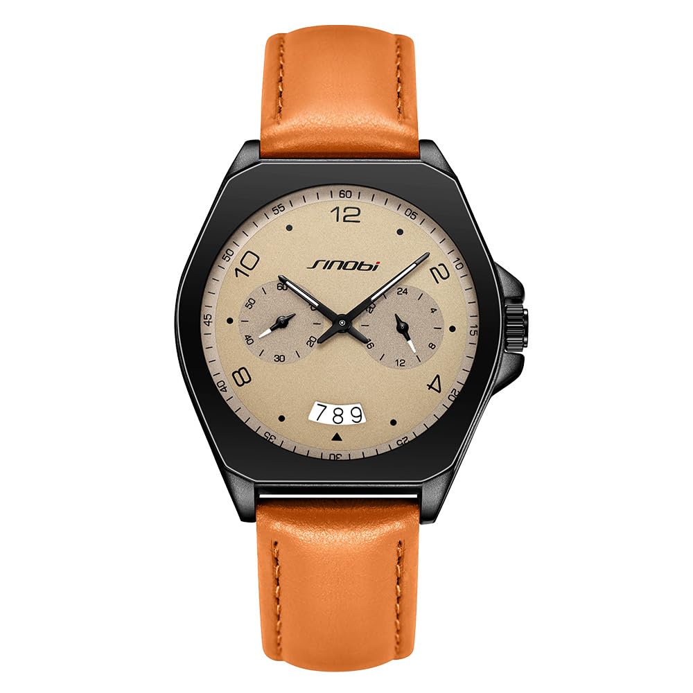 Men's Analog Quartz Business Watch