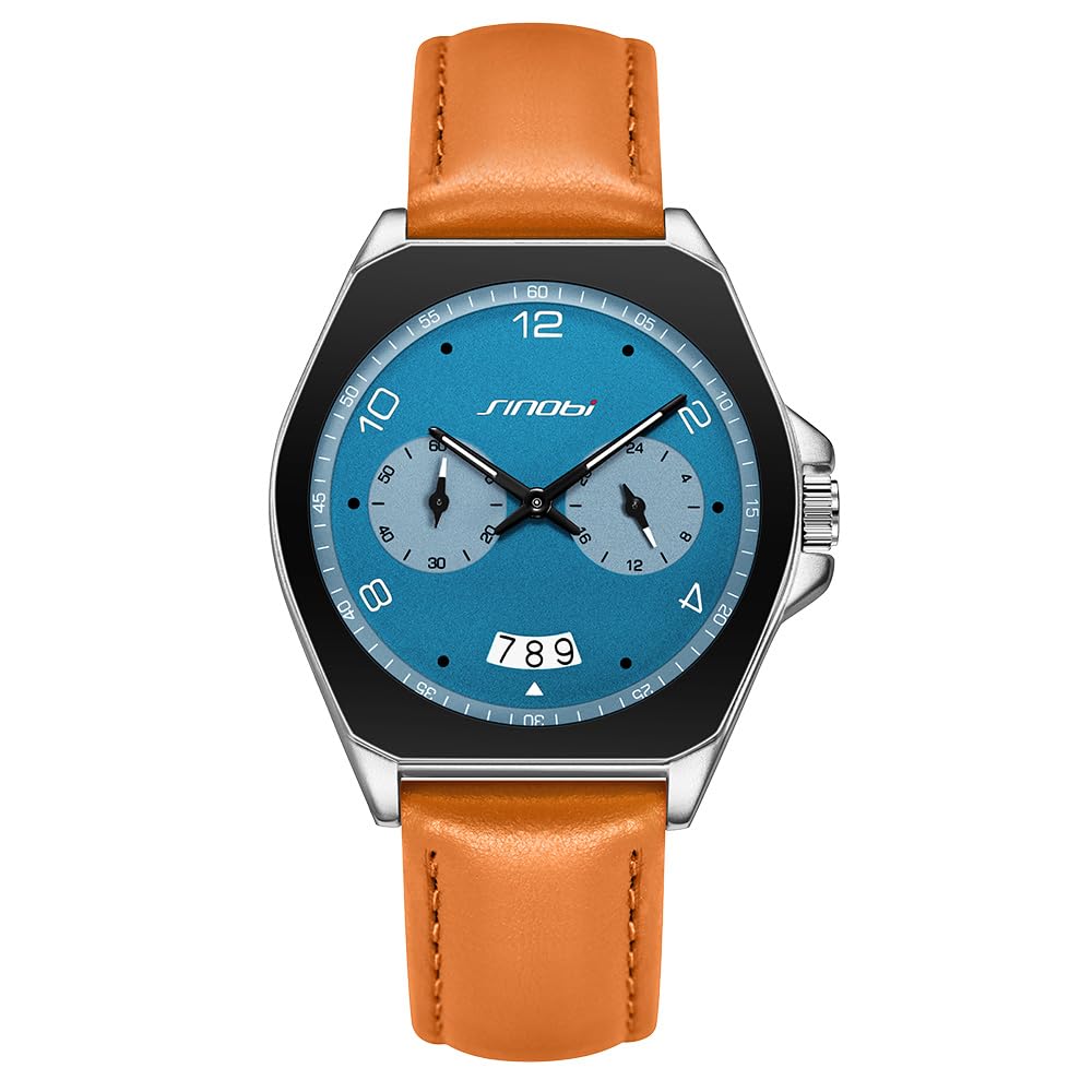 Men's Analog Quartz Business Watch