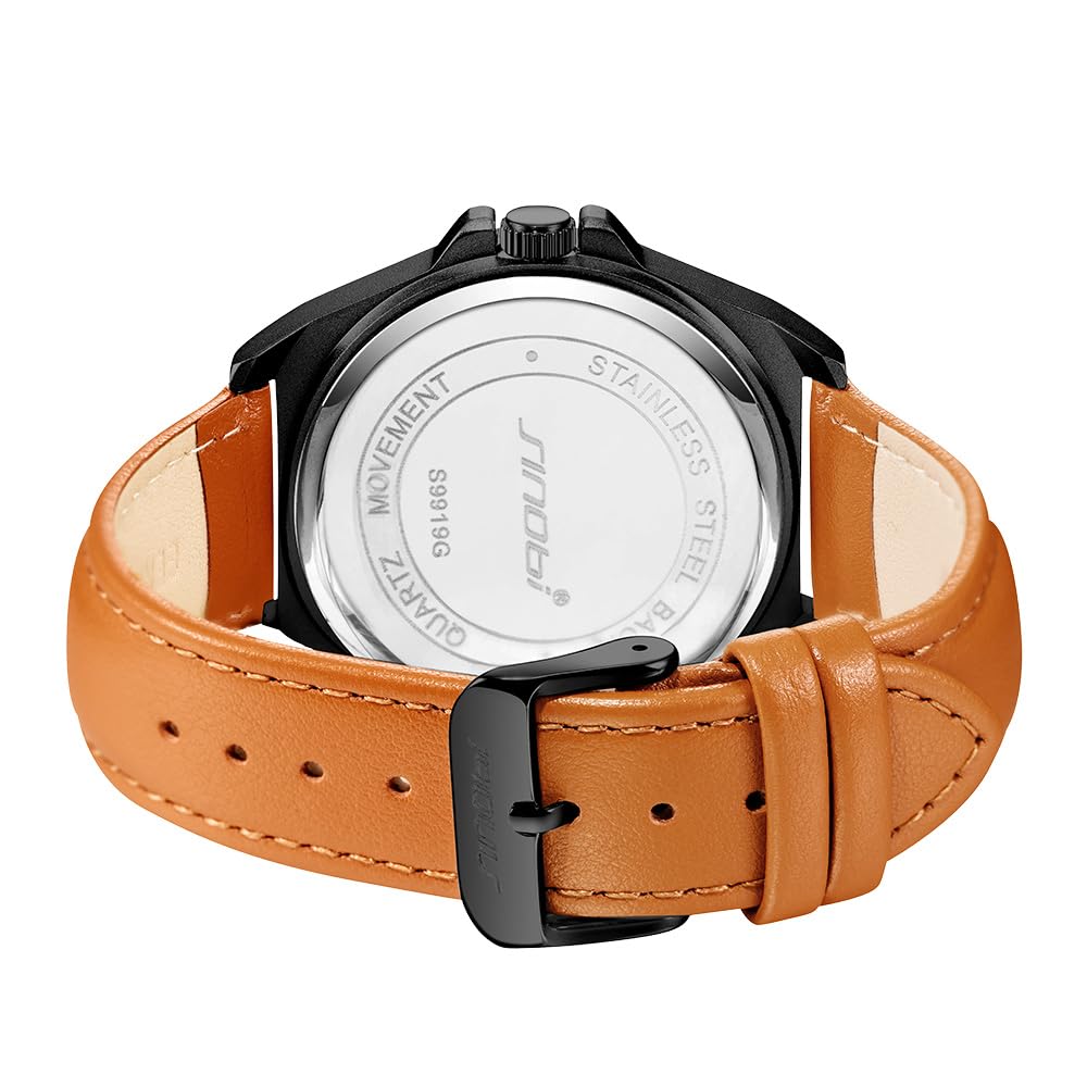 Men's Analog Quartz Business Watch