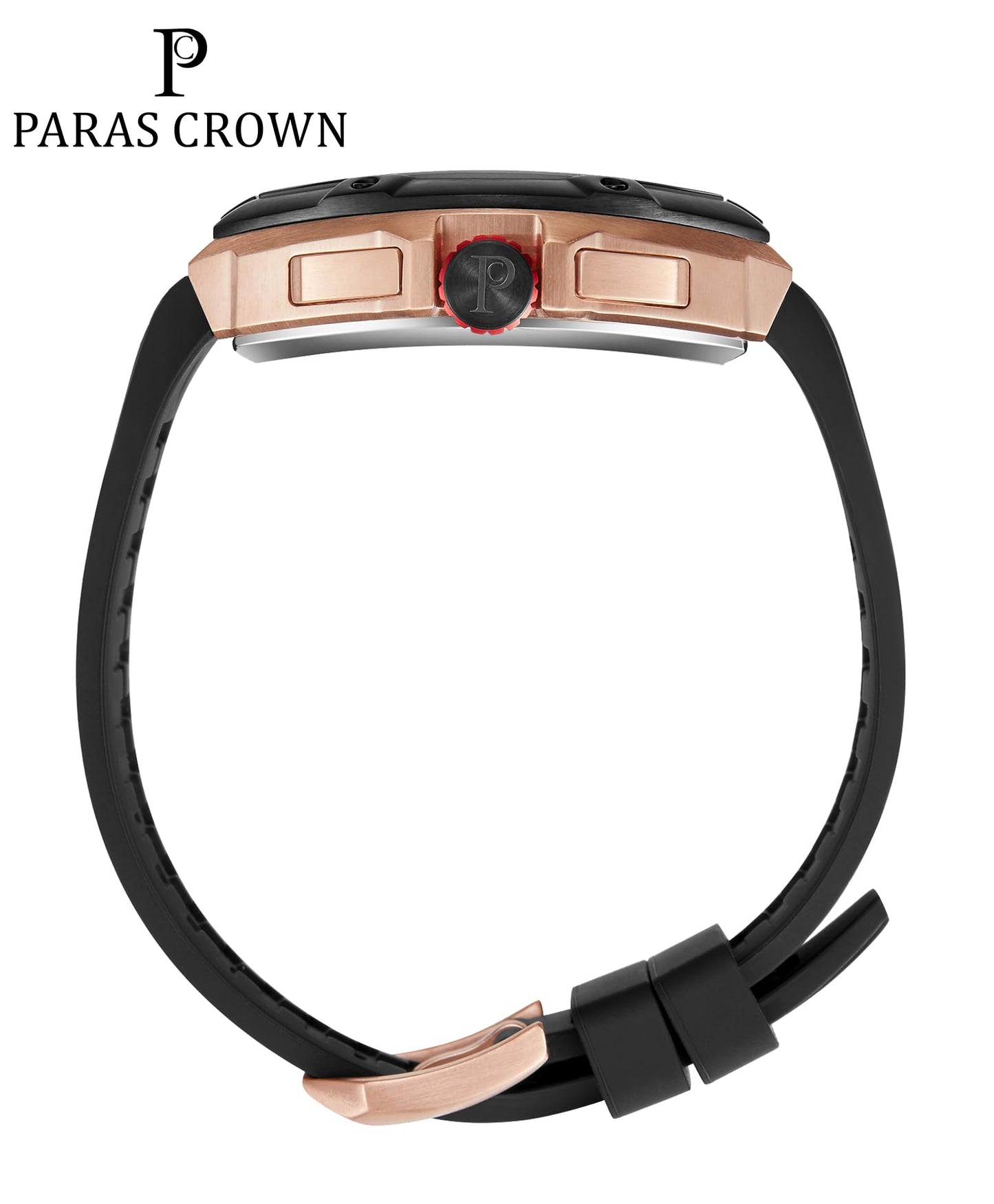 Men's Luxury Quartz Tonneau Watch