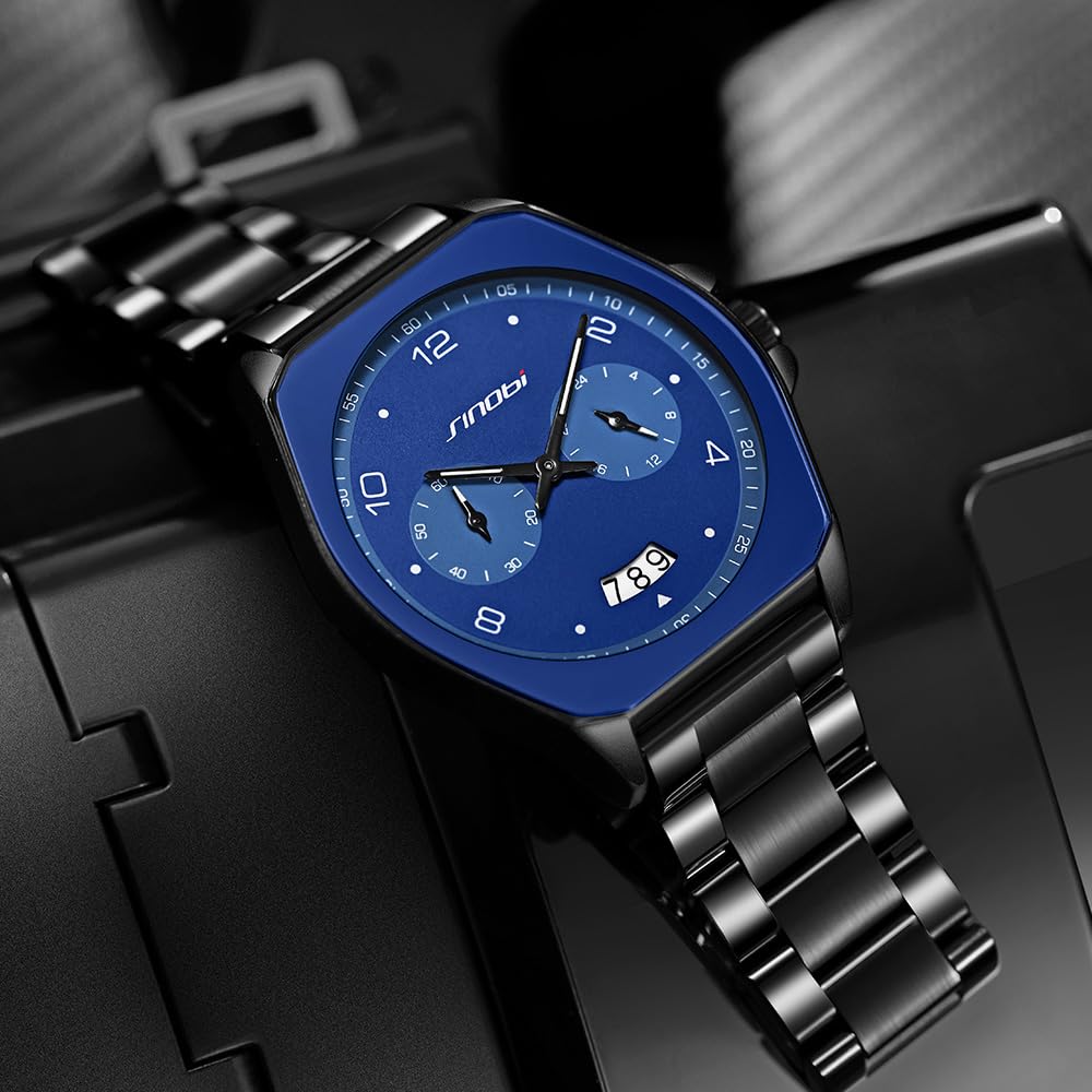 Men's Analog Quartz Business Watch