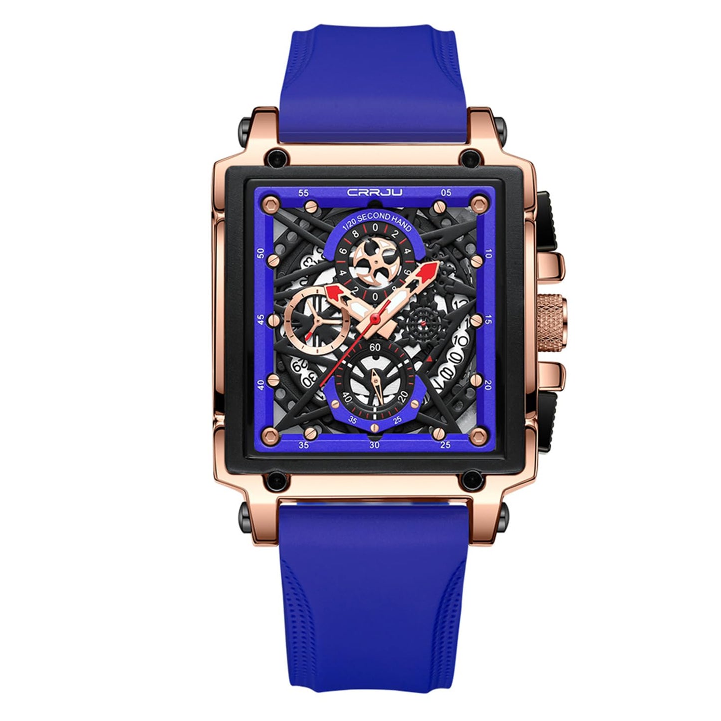 CRRJU Men's Luxury Chronograph Watch