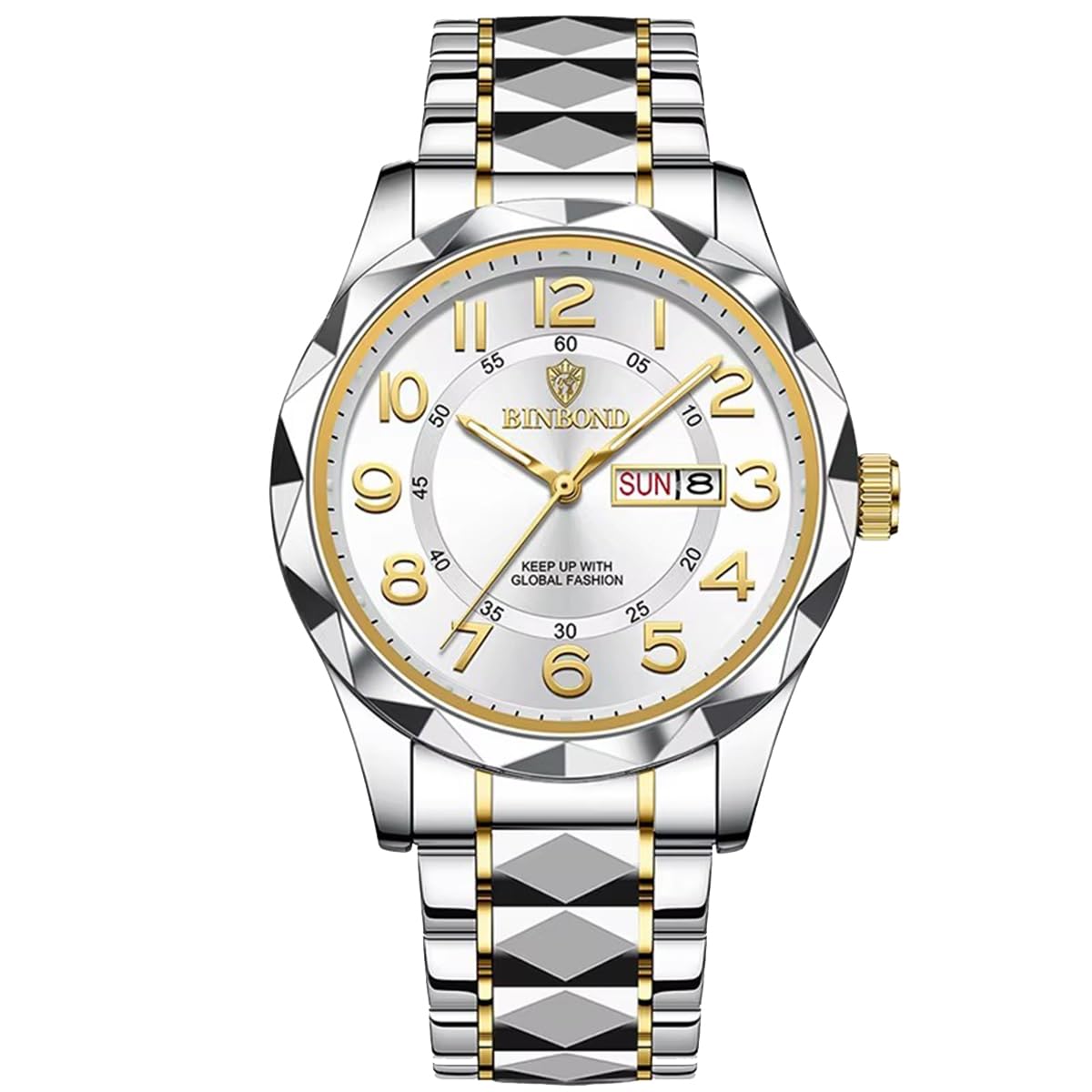 Men's Stainless Steel Quartz Watch