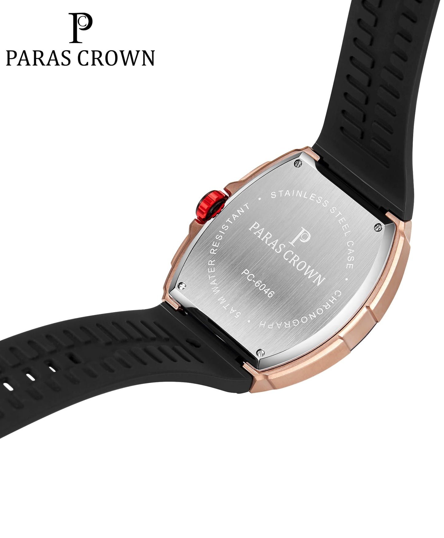 Men's Luxury Quartz Tonneau Watch