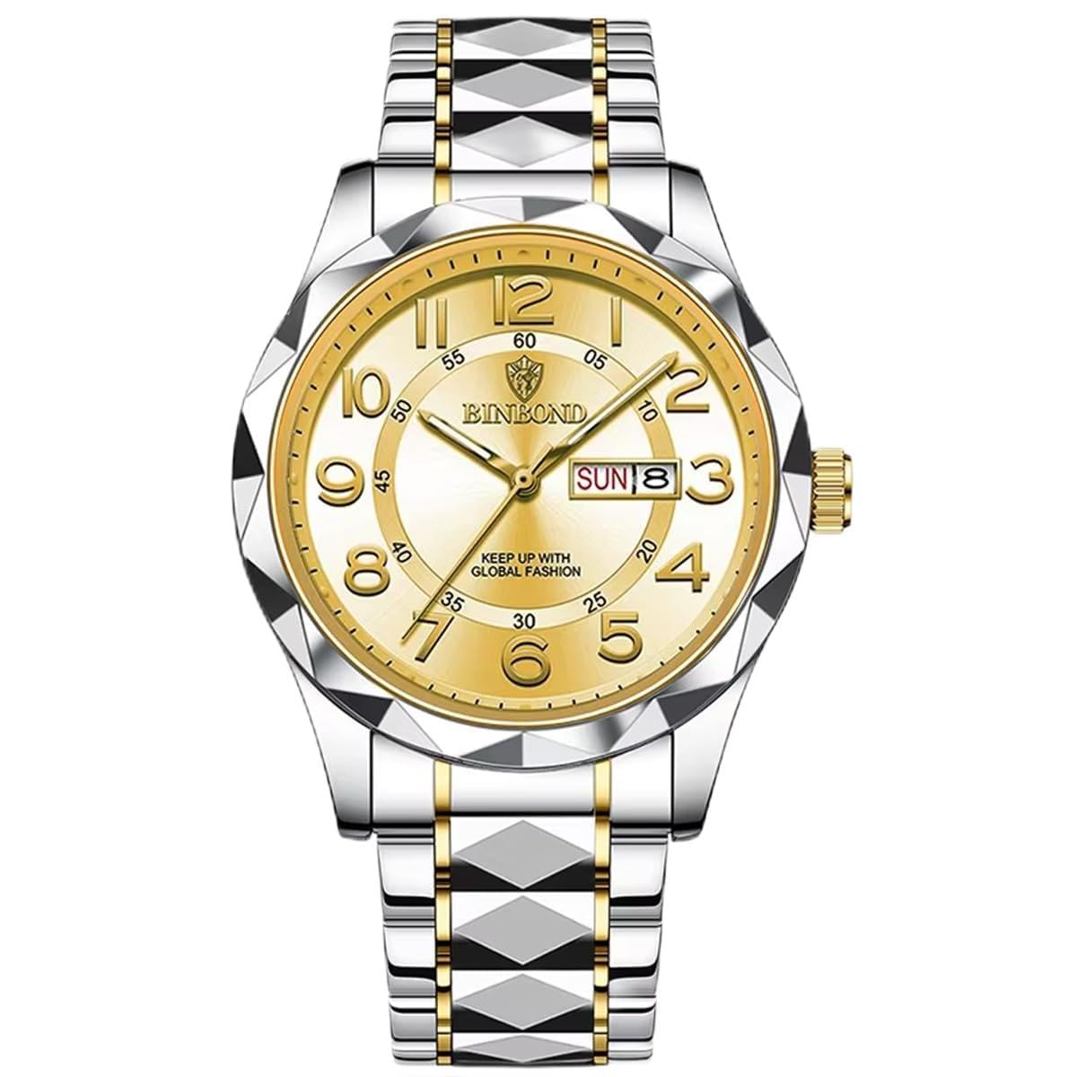 Men's Stainless Steel Quartz Watch