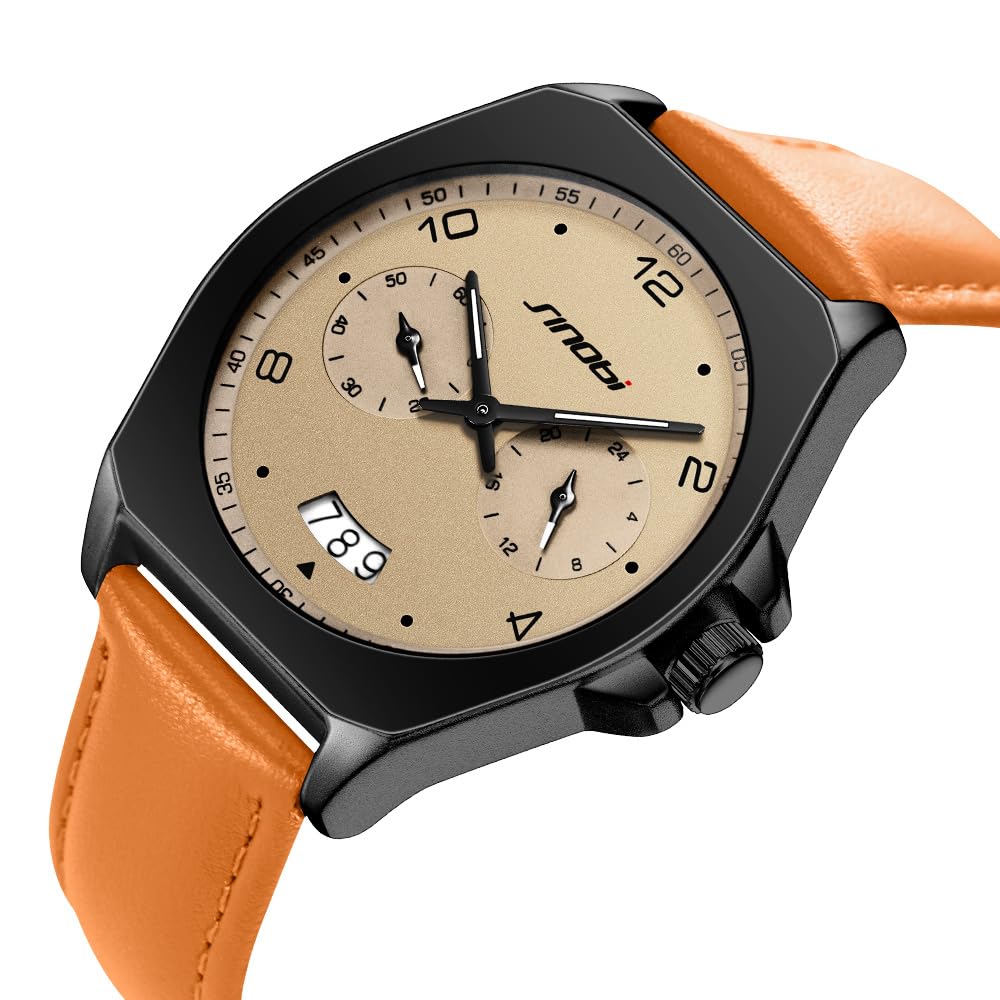Men's Analog Quartz Business Watch