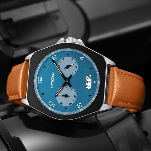 Men's Analog Quartz Business Watch