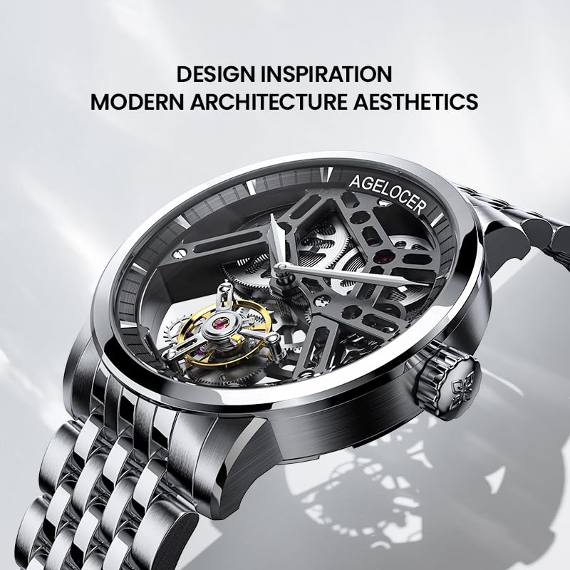 AGELOCER Skeleton Tourbillon Men’s Watch