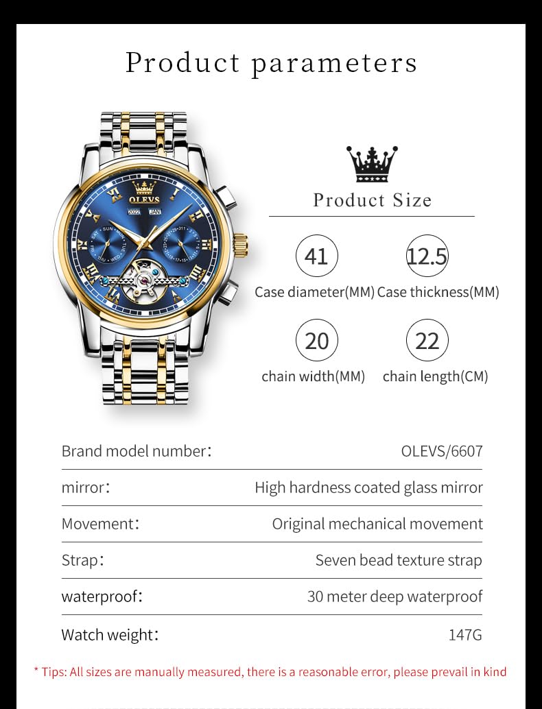 OLEVS Automatic Men’s Watch