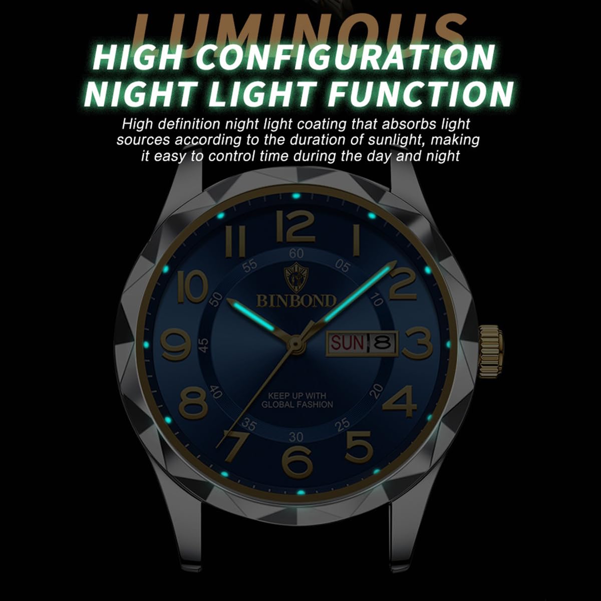 Men's Stainless Steel Quartz Watch