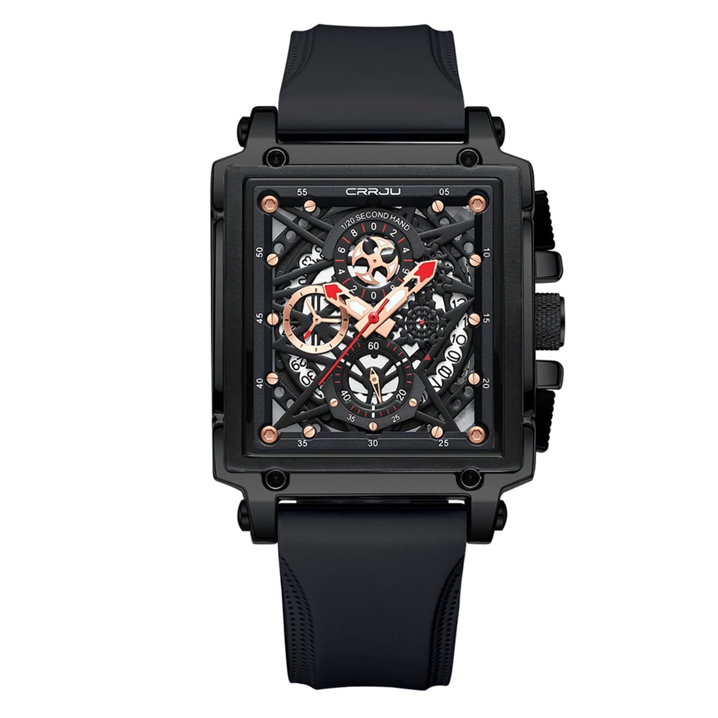 CRRJU Men's Luxury Chronograph Watch