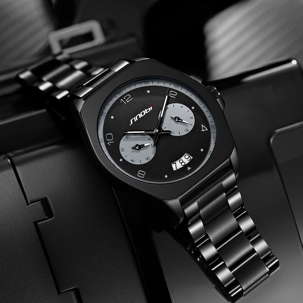 Men's Analog Quartz Business Watch