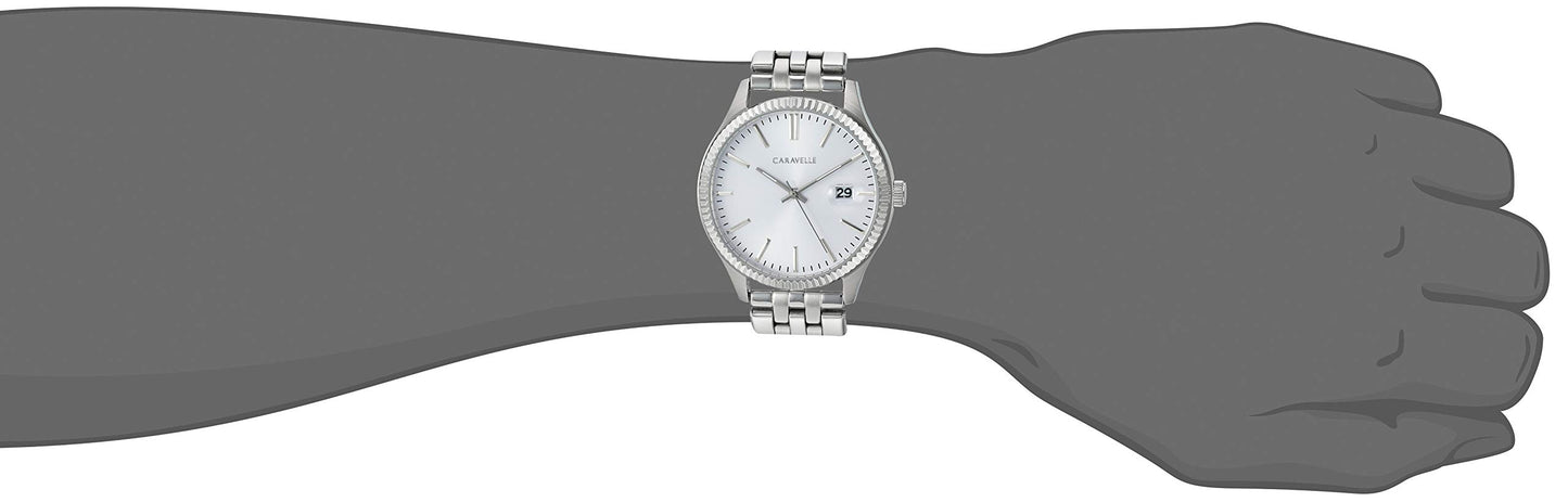 Caravelle Dress 41mm Men’s Quartz Watch