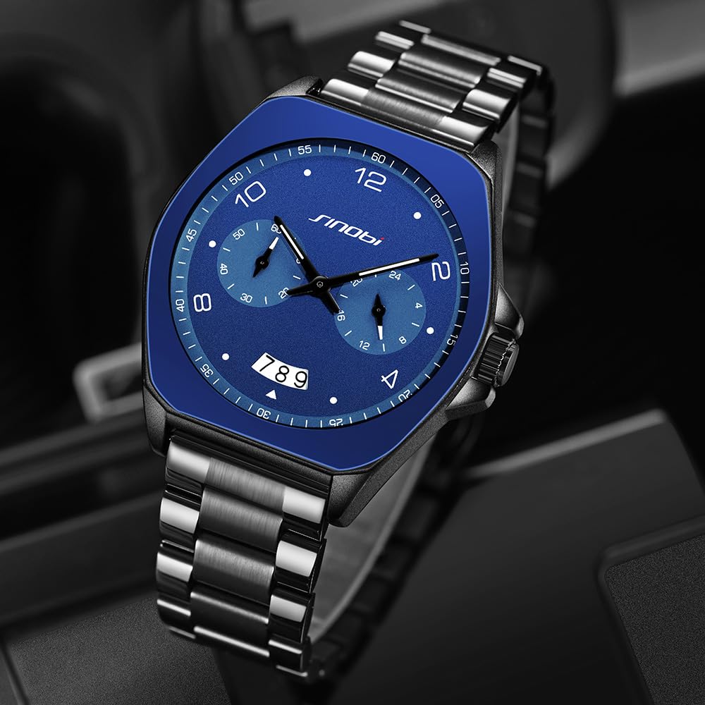 Men's Analog Quartz Business Watch