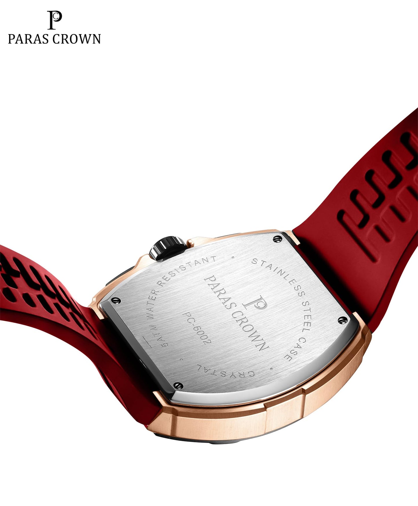 Men's Luxury Quartz Tonneau Watch