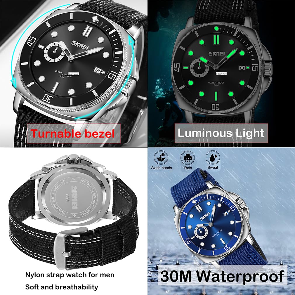 SKMEI Men's Black Sport Watch