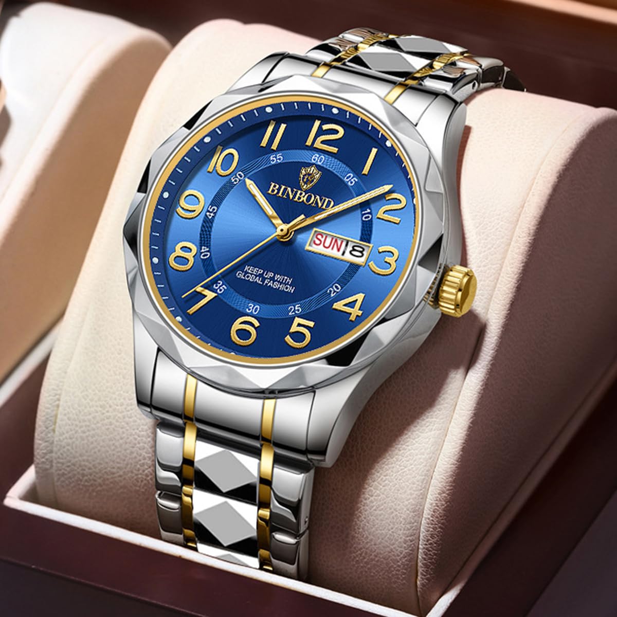 Men's Stainless Steel Quartz Watch