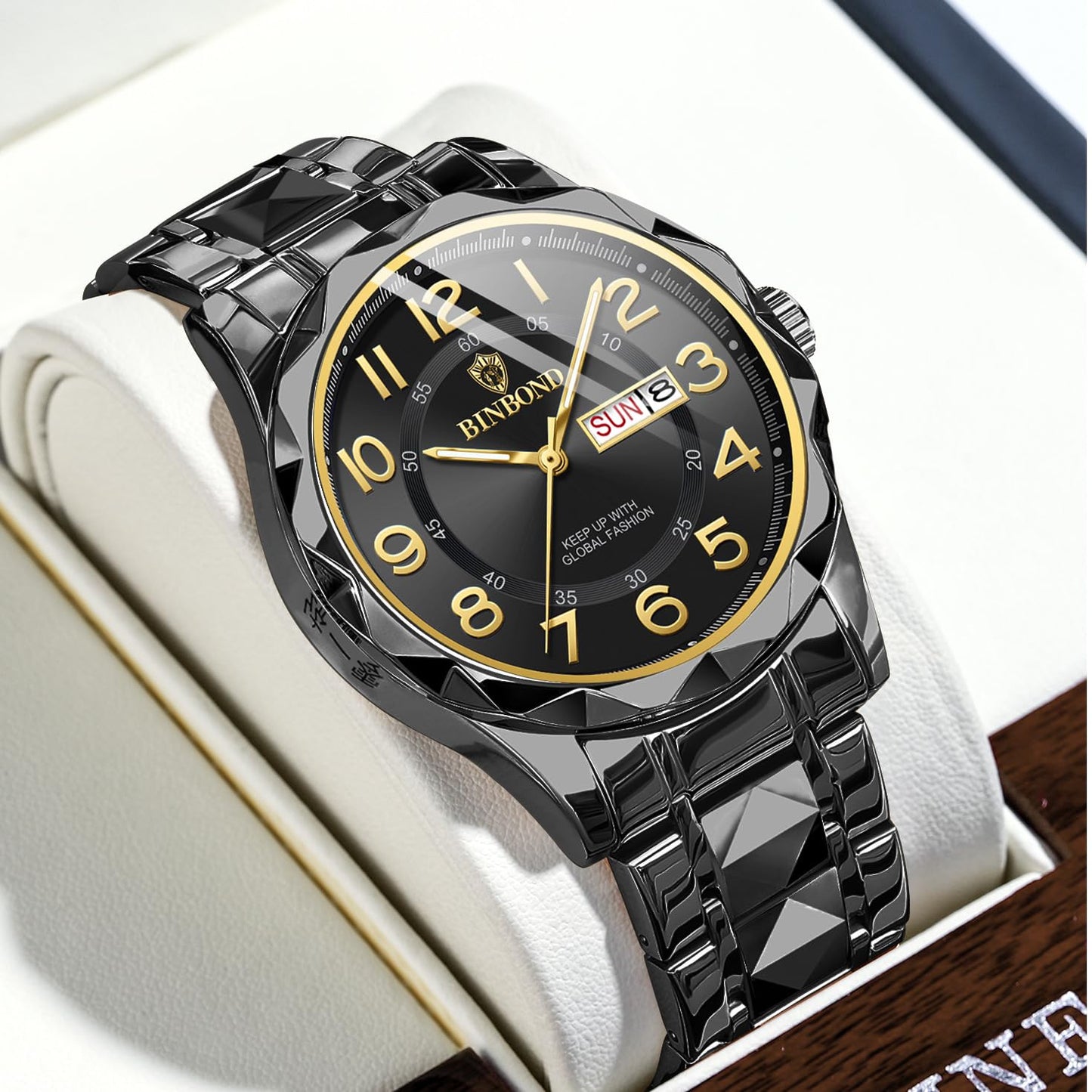 Men's Stainless Steel Quartz Watch