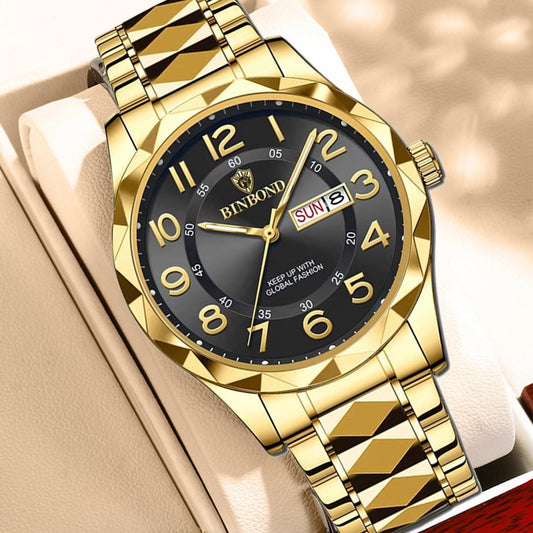 Men's Stainless Steel Quartz Watch