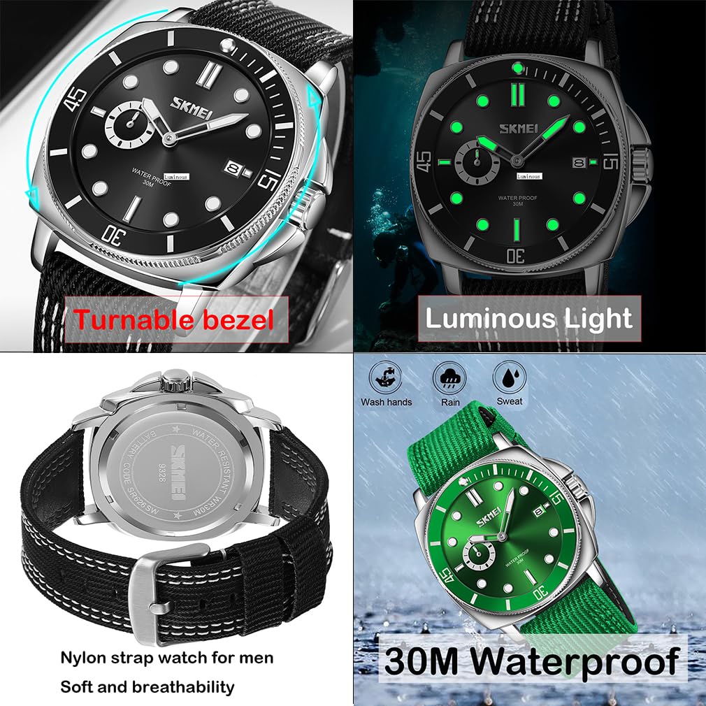 SKMEI Men's Black Sport Watch