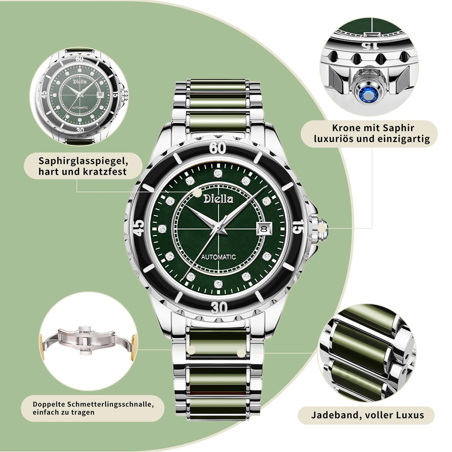 Diella AD6020 Automatic Men’s Watch