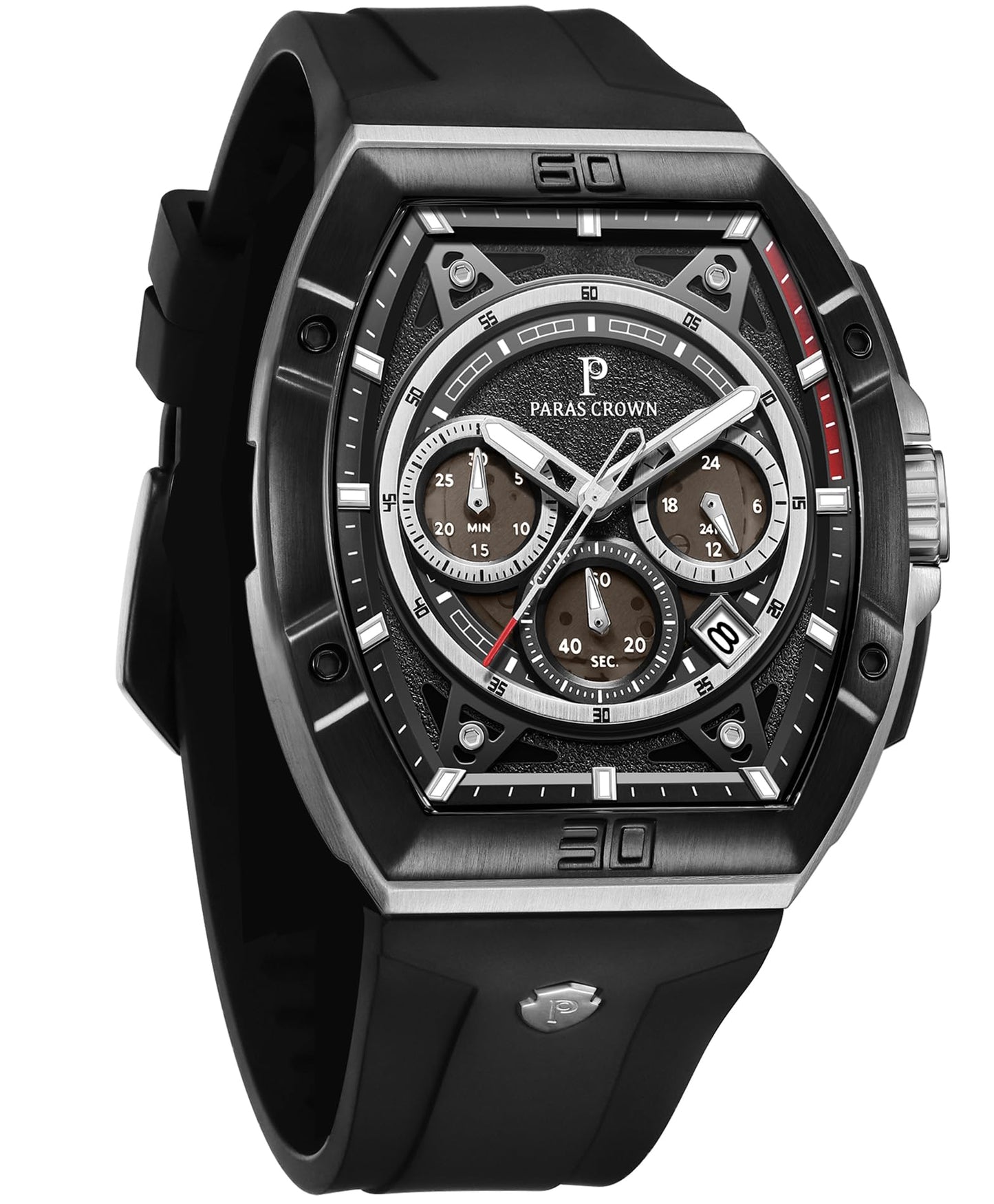 Men's Luxury Quartz Tonneau Watch