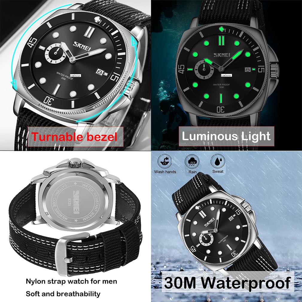 SKMEI Men's Black Sport Watch