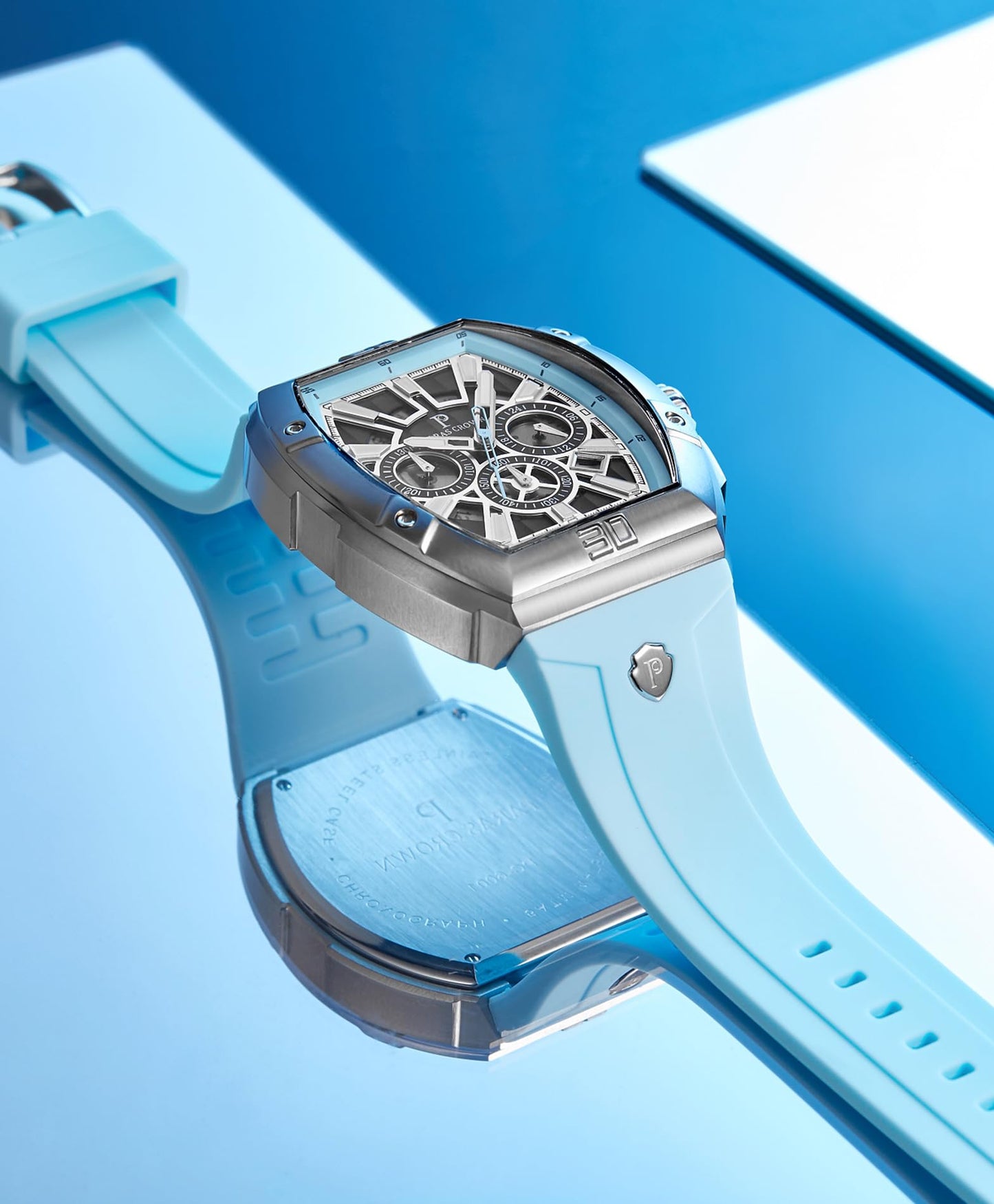 Men's Luxury Quartz Tonneau Watch