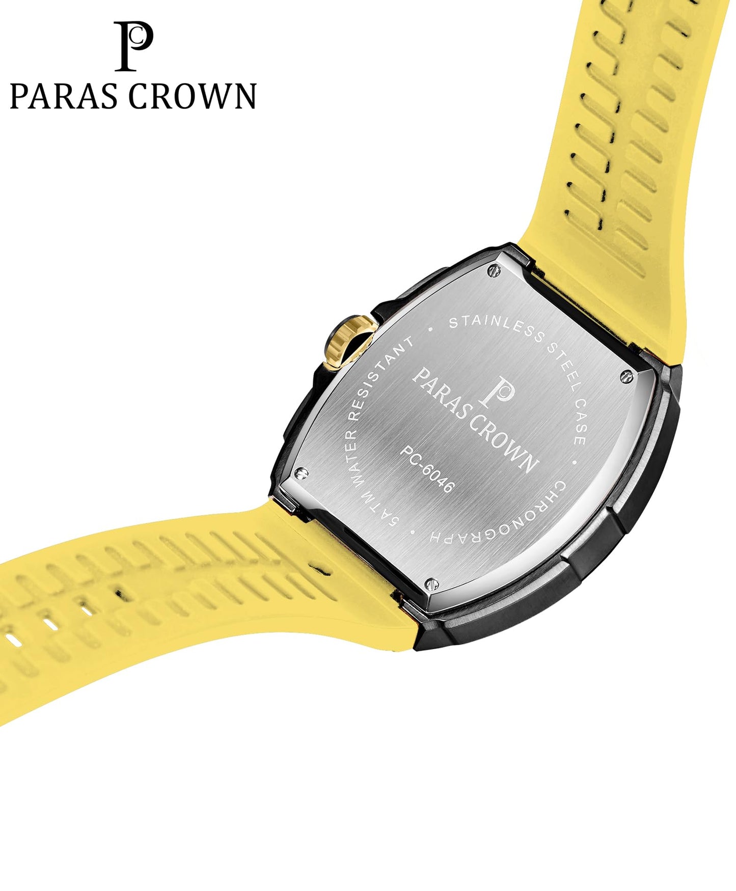 Men's Luxury Quartz Tonneau Watch