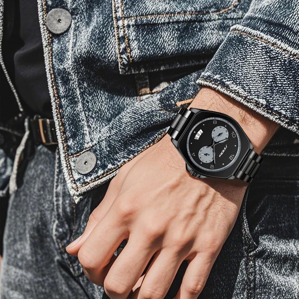 Men's Analog Quartz Business Watch