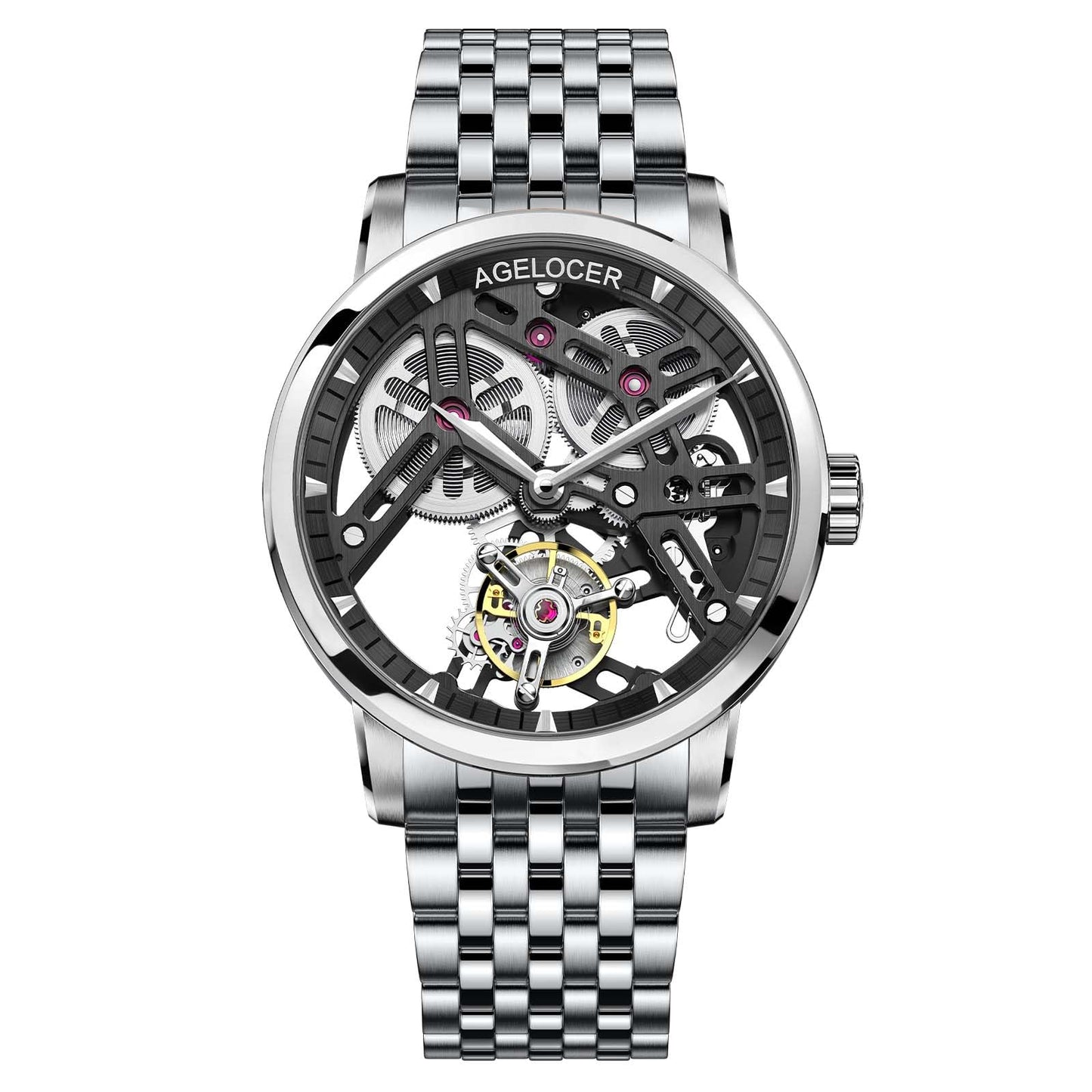 AGELOCER Skeleton Tourbillon Men’s Watch