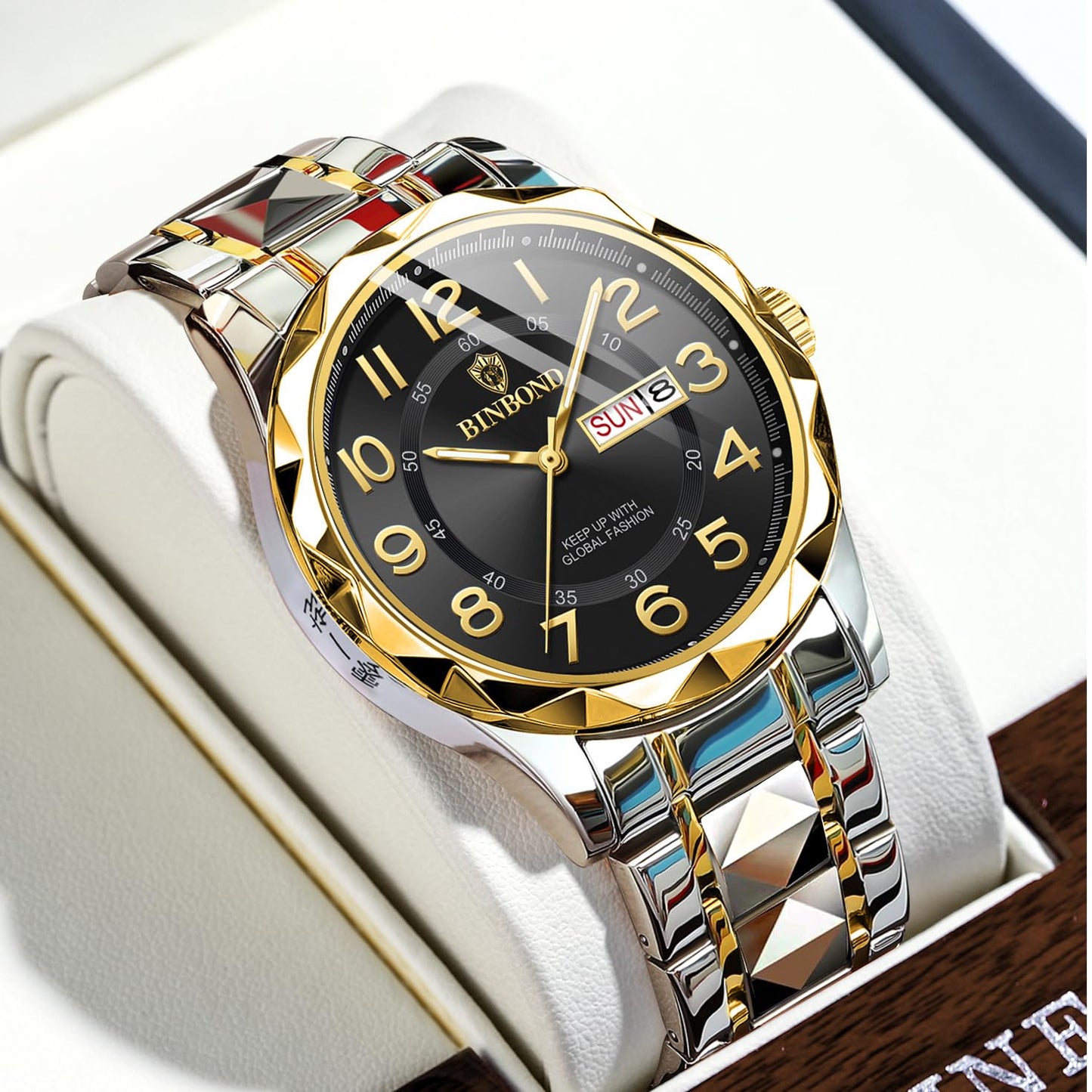 Men's Stainless Steel Quartz Watch