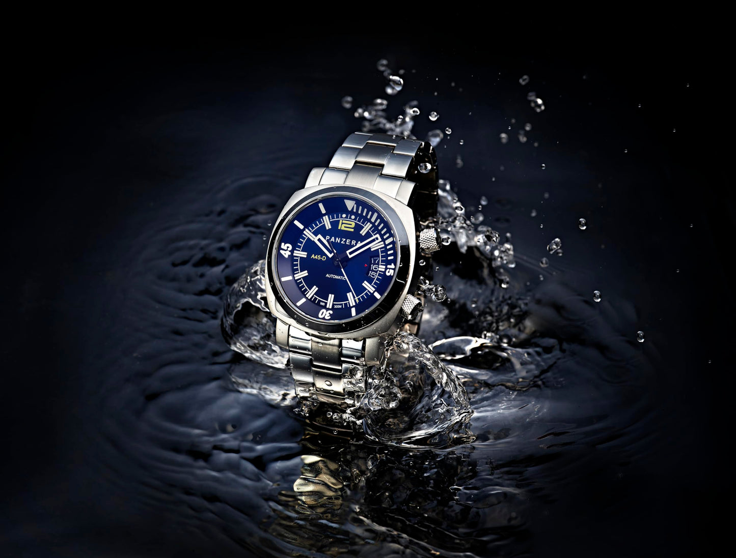 Aquamarine 45D Automatic Men’s Diver Watch