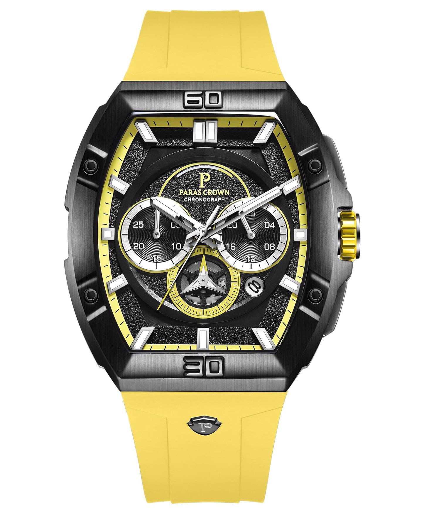 Men's Luxury Quartz Tonneau Watch